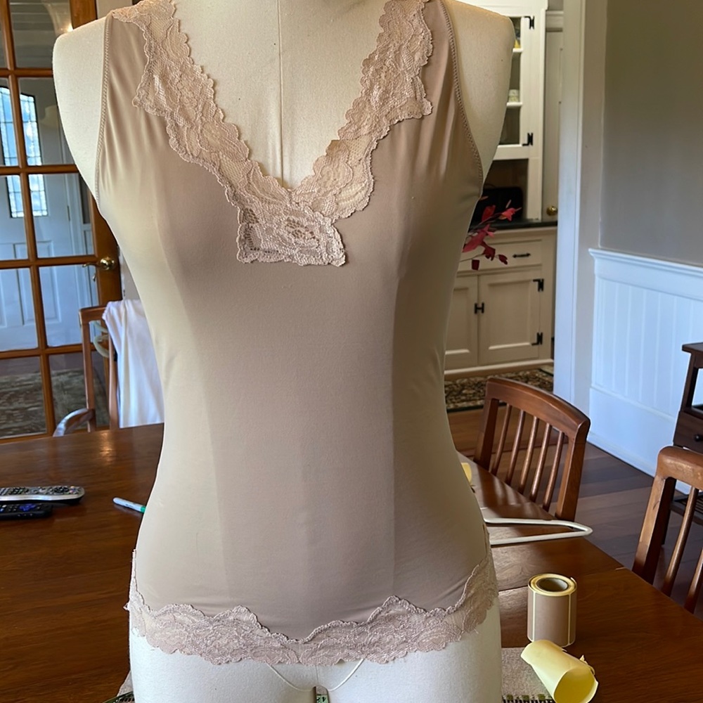 Vintage Beige Cami Size S - M no label
